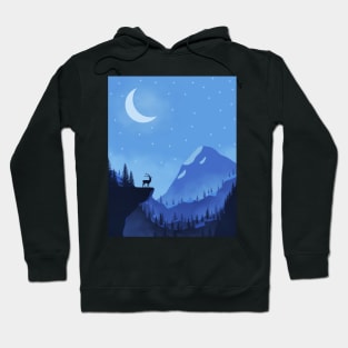 Winter Moon Hoodie